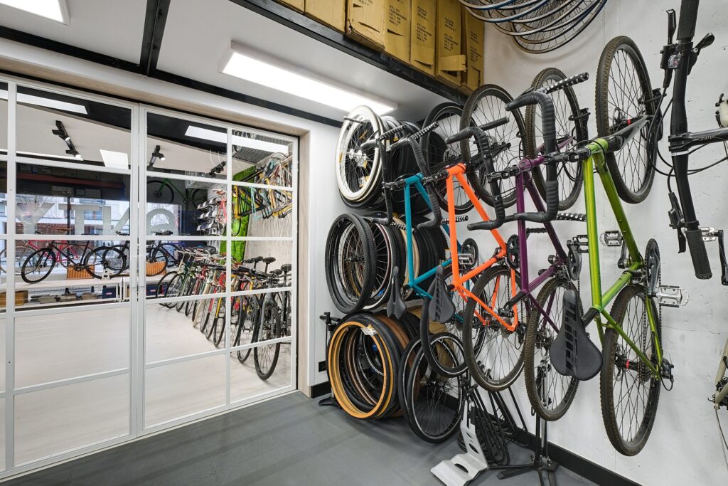 Magasin de cycles avec service